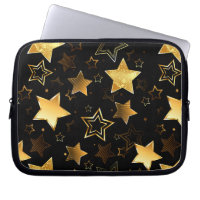Seamless pattern with Golden Stars