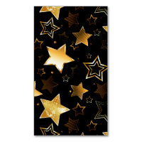 Seamless pattern with Golden Stars