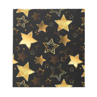Seamless pattern with Golden Stars