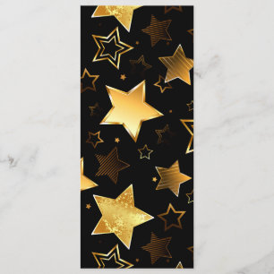 Seamless pattern with Golden Stars Programme