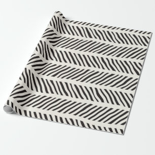 Seamless pattern with hand drawn brush strokes. In Wrapping Paper