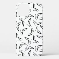 Seamless pattern with high heels glamour shoes