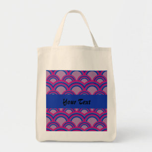 Seamless pattern with rainbows tote bag