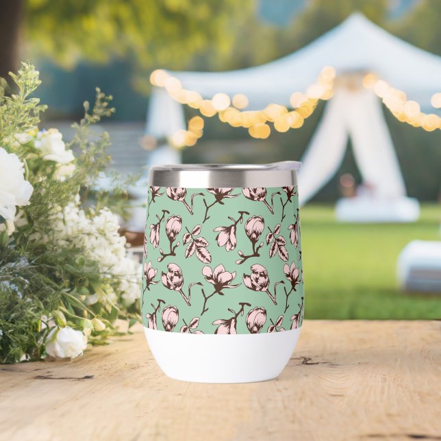 Seamless pattern with spring tree flower buds (Wedding)