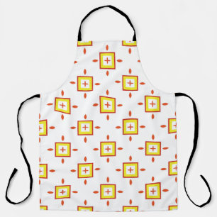 Seamless pattern with squares Abstract background Apron