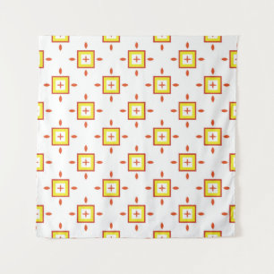 Seamless pattern with squares Abstract background  Tapestry