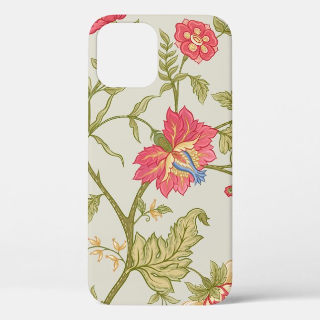 Seamless pattern with stylised ornamental flowers  Case-Mate iPhone case (Back)