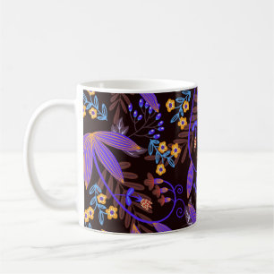 Seamless pattern with tiny vivid flowers. Vintage  Coffee Mug