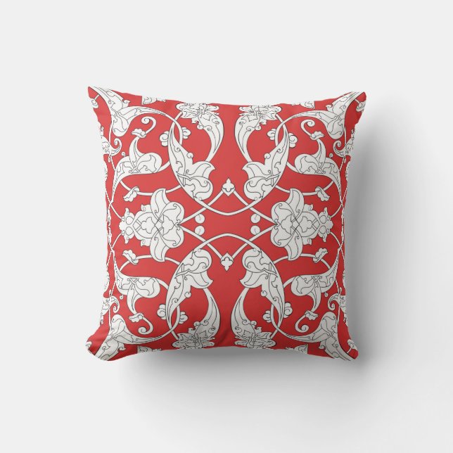 Seamless pattern with traditional turkish style iz cushion (Front)