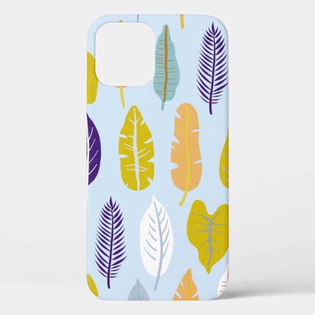 Seamless pattern with wild tropical rainforest pla Case-Mate iPhone case (Back)