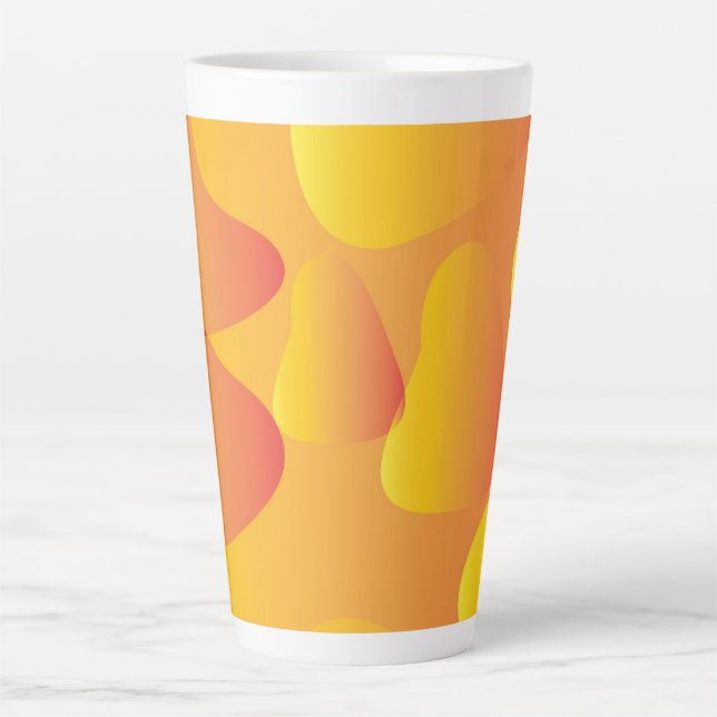 seamless patterns Latte Mug (Front)