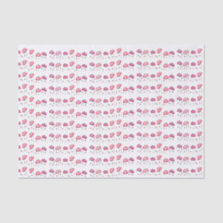Seamless pink small flower. Cute and sweet design Tissue Paper