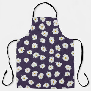 Seamless plant pattern. Small cute flowers of dais Apron