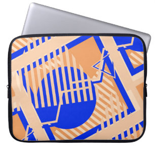 Seamless Pop Art Pattern. Abstract Color Texture w Laptop Sleeve
