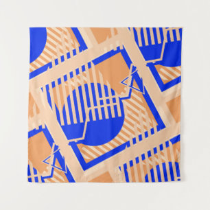 Seamless Pop Art Pattern. Abstract Color Texture w Tapestry