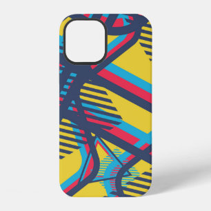 Seamless Pop Art Pattern. Abstract Colour Texture iPhone 12 Case