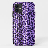 Seamless purple animal skin texture of leopard