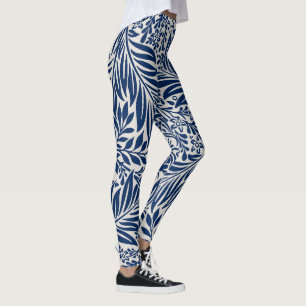 Seamless retro pattern with rounded squares leggings