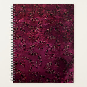 Seamless retro vintage kids abstract buttefly patt planner