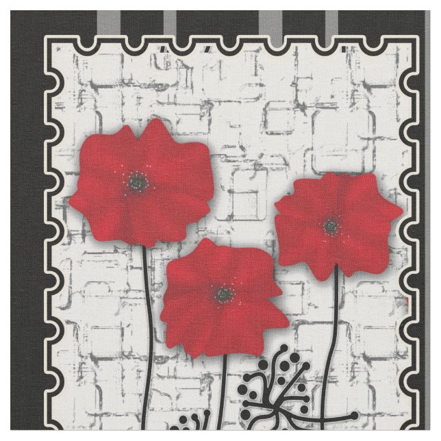 Seamless retro vintage patchwork quilting patches fabric (Close Up)