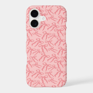 Seamless Ribbon Pattern In Charm And Tea Rose Pink