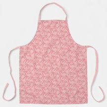 Seamless Ribbon Pattern In Charm And Tea Rose Pink