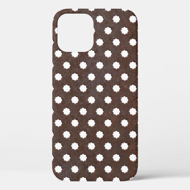 Seamless Rusted metal plate, Perfectly tile able.  Case-Mate iPhone Case (Back)