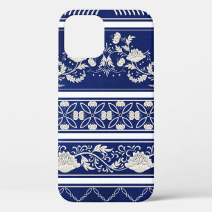 Seamless set of five borders pattern iPhone 12 case