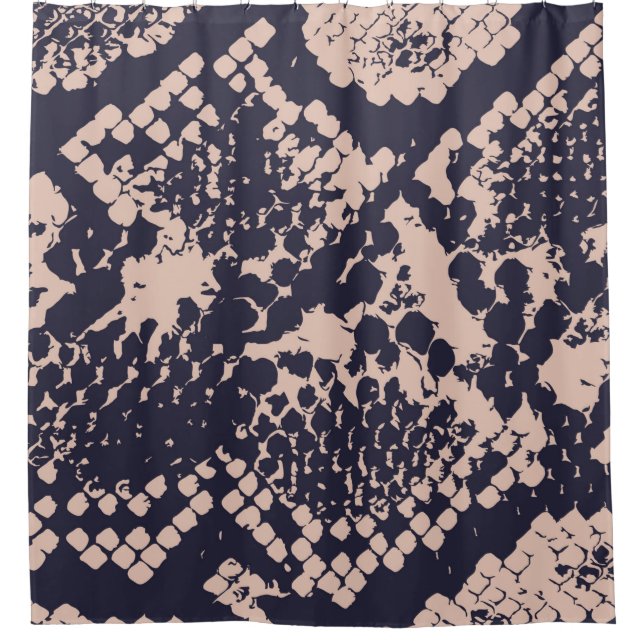 Seamless Snakeskin Patternsnake, seamless, skin, p Shower Curtain (Front)