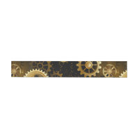 Seamless Steampunk Brass Gears