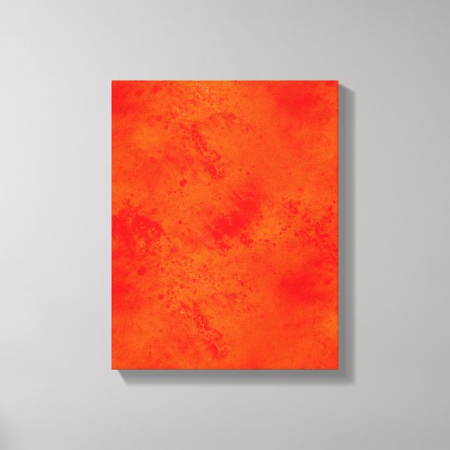 Seamless Texture Background Abstract Orange And Canvas Print (Front)