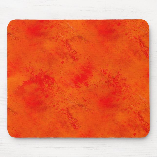 Seamless Texture Background Abstract Orange And Mouse Mat (Front)