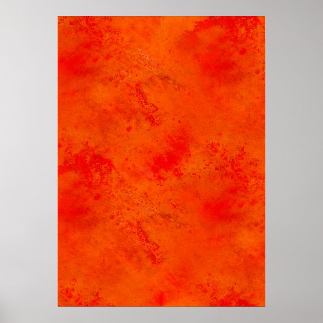 Seamless Texture Background Abstract Orange And Poster (Front)