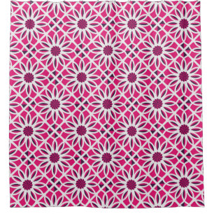 Seamless texture with arabic geometric ornament. V Shower Curtain