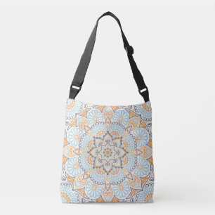 Seamless tile pattern: decorative, versatile desig crossbody bag