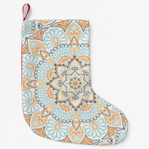 Seamless tile pattern: decorative, versatile desig small christmas stocking