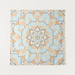 Seamless tile pattern: decorative, versatile desig tapestry