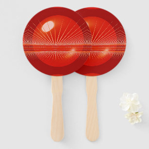 Seamless Tiles Hand Fan