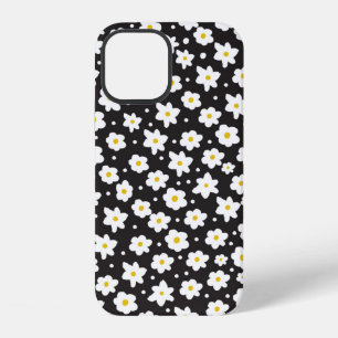 Seamless tiny daisy vintage pattern background iPhone 12 case