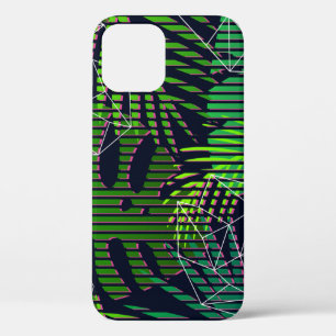Seamless tropical pattern with tropical plants. Ha iPhone 12 Case