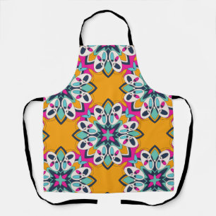 Seamless Turkish Colourful Cute Apron