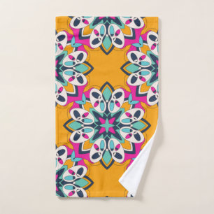 Seamless Turkish Colourful Cute Hand Towel