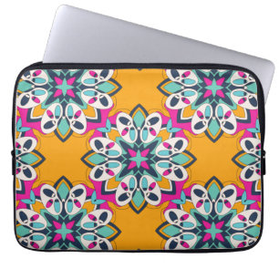 Seamless Turkish Colourful Cute Laptop Sleeve