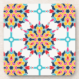 Seamless Turkish Colourful Design     Coaster