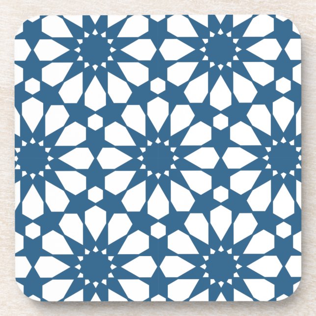 Seamless Turkish Colourful Design Cute    Coaster (Front)