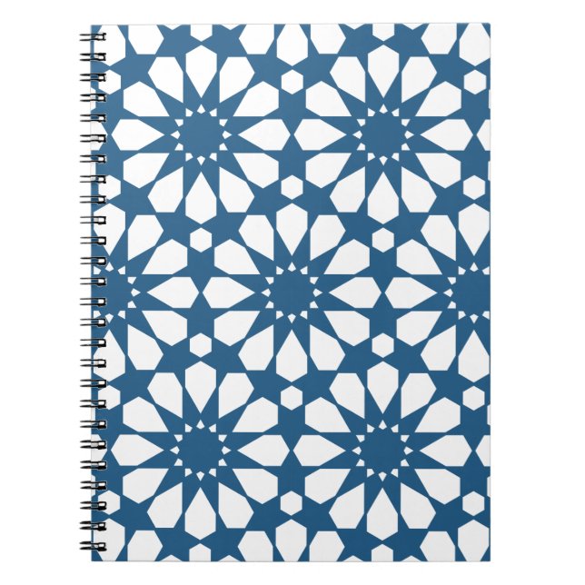 Seamless Turkish Colourful Design Cute  Notebook (Front)