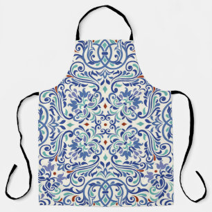 Seamless turkish colourful pattern. Endless patter Apron
