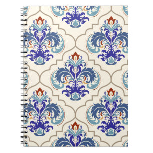 Seamless turkish colourful pattern. notebook