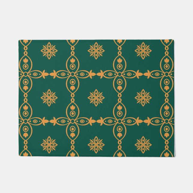Seamless Turkish Colourful Vintage  Doormat (Front)