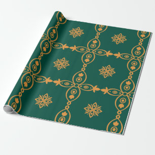 Seamless Turkish Colourful Vintage Wrapping Paper